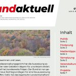 Newsletter Land aktuell (Ausgabe 11/2025)