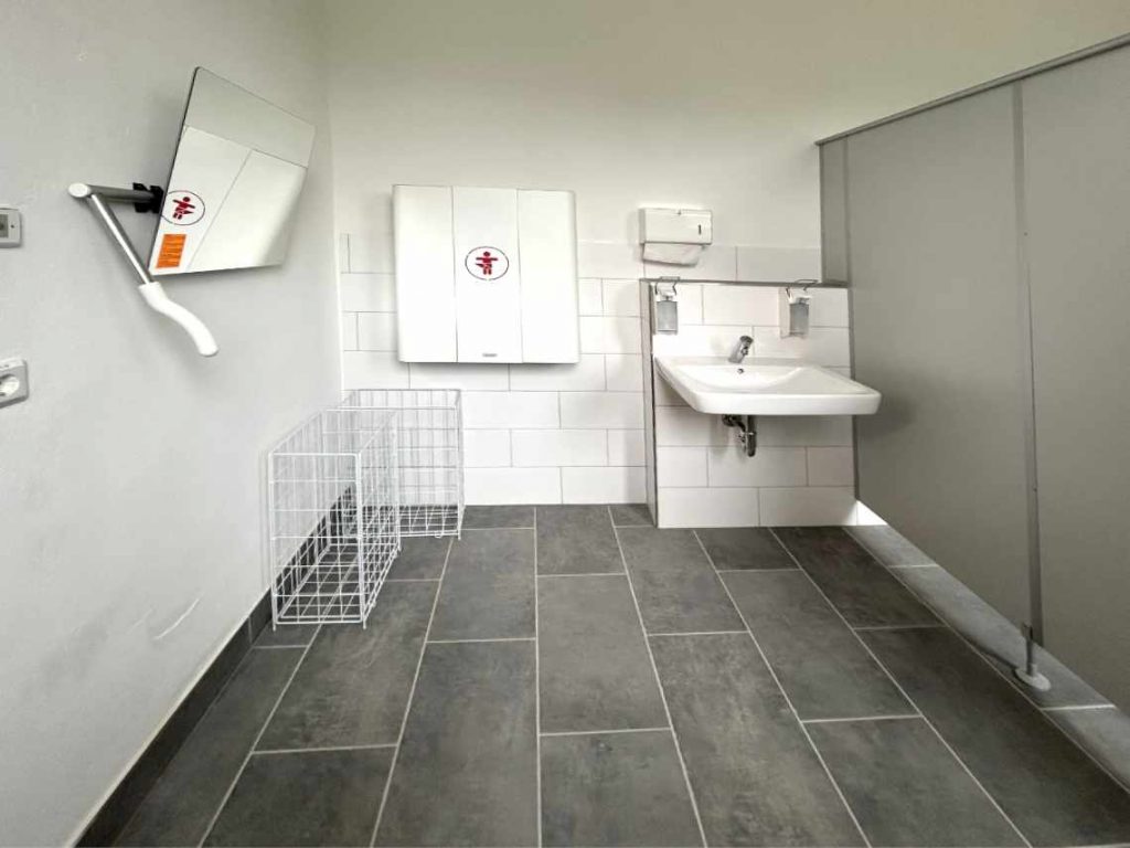 WC-Anlage Dorfgemeinschaftshaus