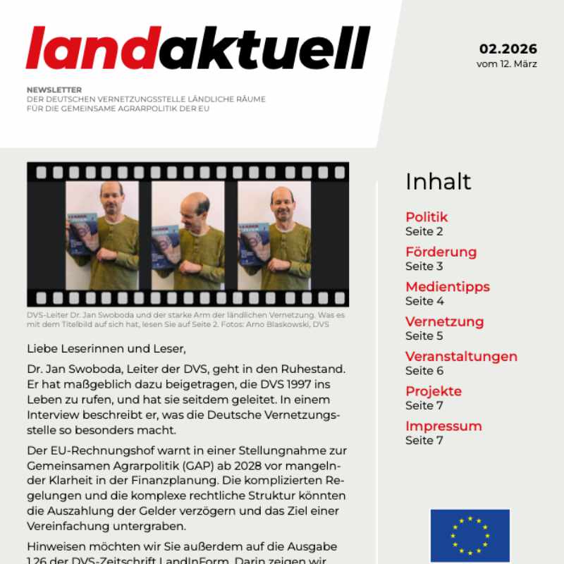 Newsletter Land aktuell (Ausgabe 2/2026)