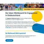 Der Ideen-Wettbewerb für Engagement in Ostdeutschland