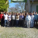 TeilnehmerInnen der Jugendwerkstatt im Georgenhof in Blankenburg