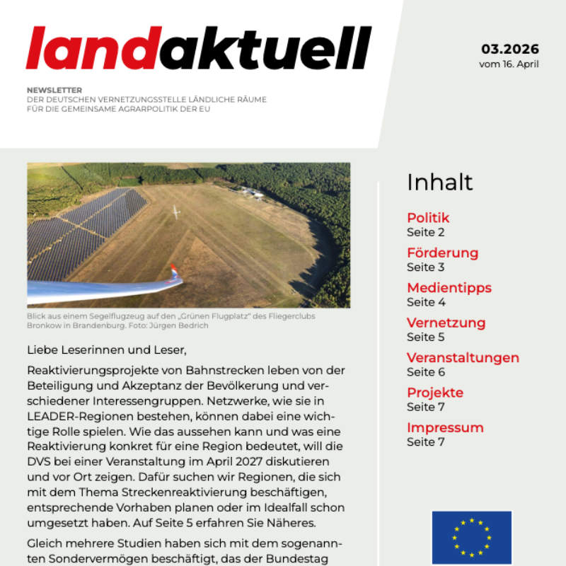 Newsletter Land aktuell (Ausgabe 3/2026)