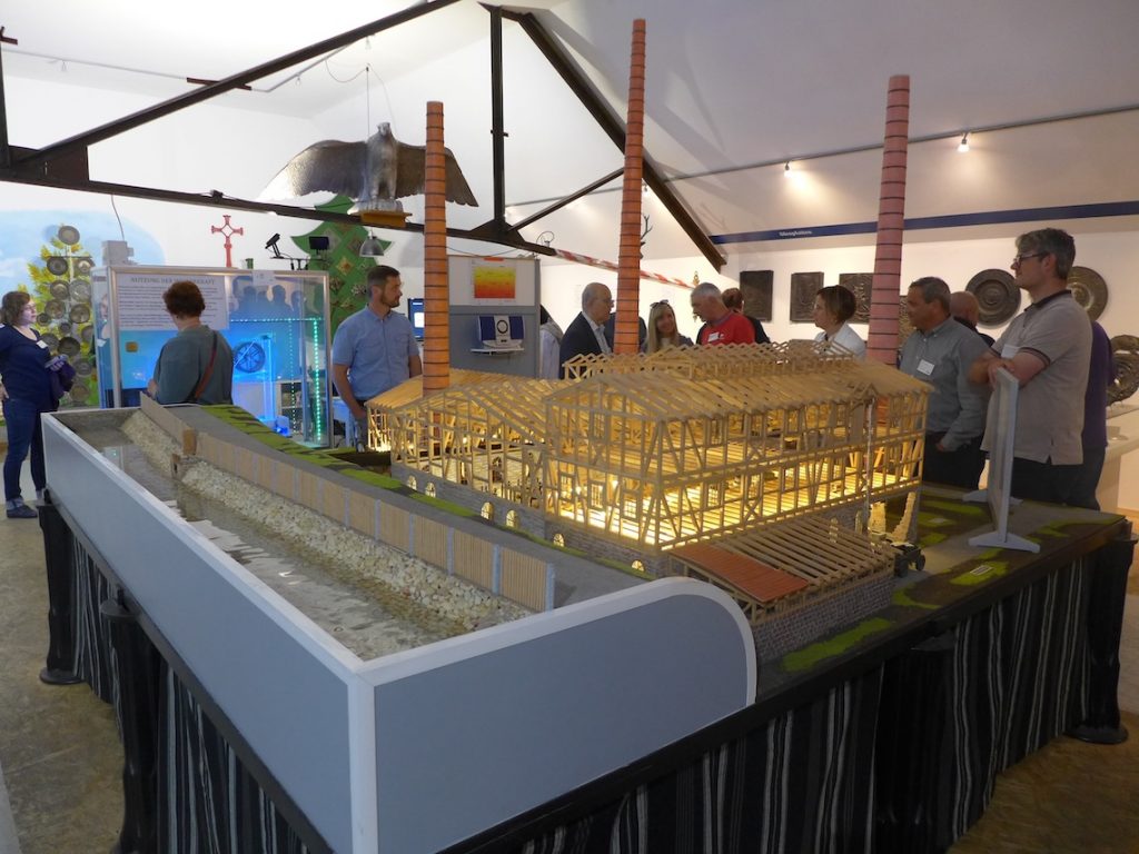 Ein Modell der Fürst-Stolberg-Hütte offenbart die Dimension des ehemaligen Industrieareals.