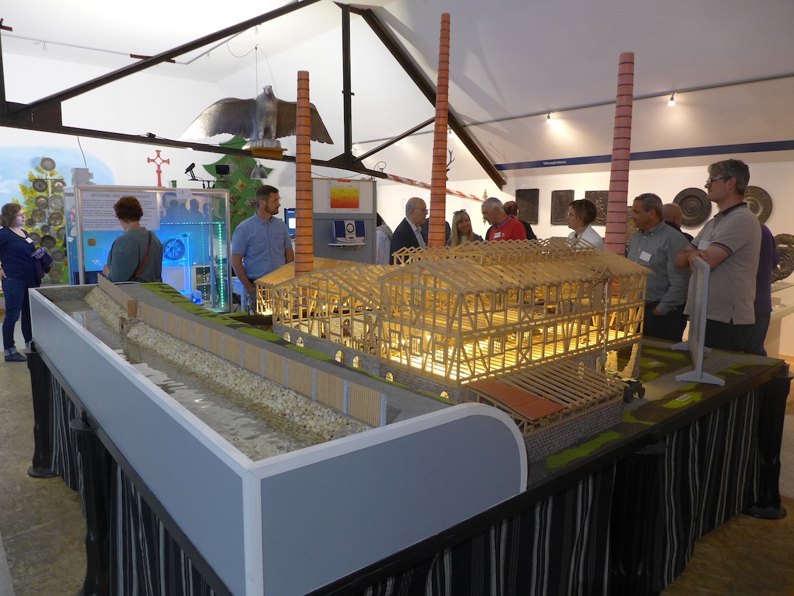 Ein Modell der Fürst-Stolberg-Hütte offenbart die Dimension des ehemaligen Industrieareals.