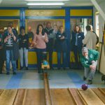 Anlaufbereich der Kegelbahn