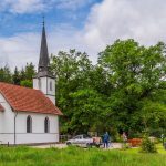 Dorfgemeinschaftspunkt kleinste Holzkirche Deutschlands