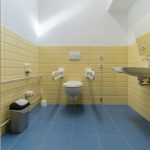 WC-Anlagen im Besucherzentrum Neuvandsburg